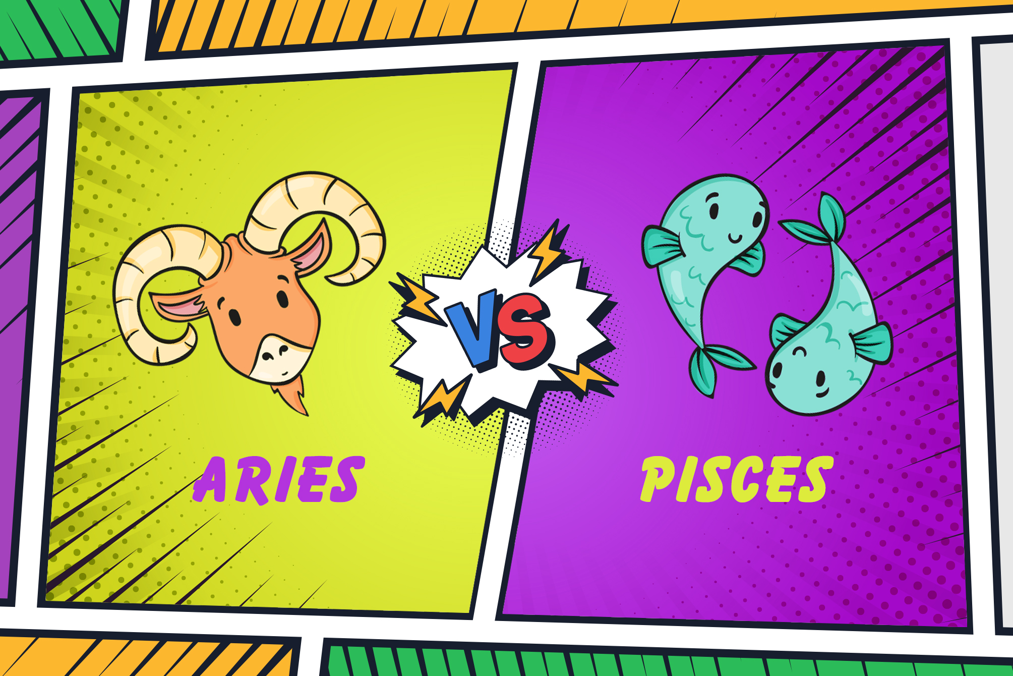 ♈ Aries and ♓ Pisces Compatibility: When Fire Meets Water