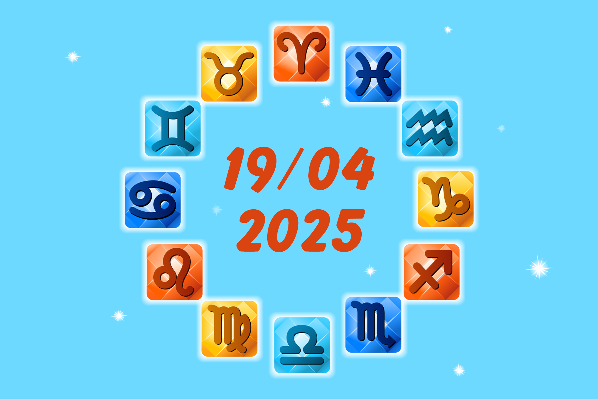 Free Daily Horoscope For 12 Zodiac Signs: on April 19, 2025