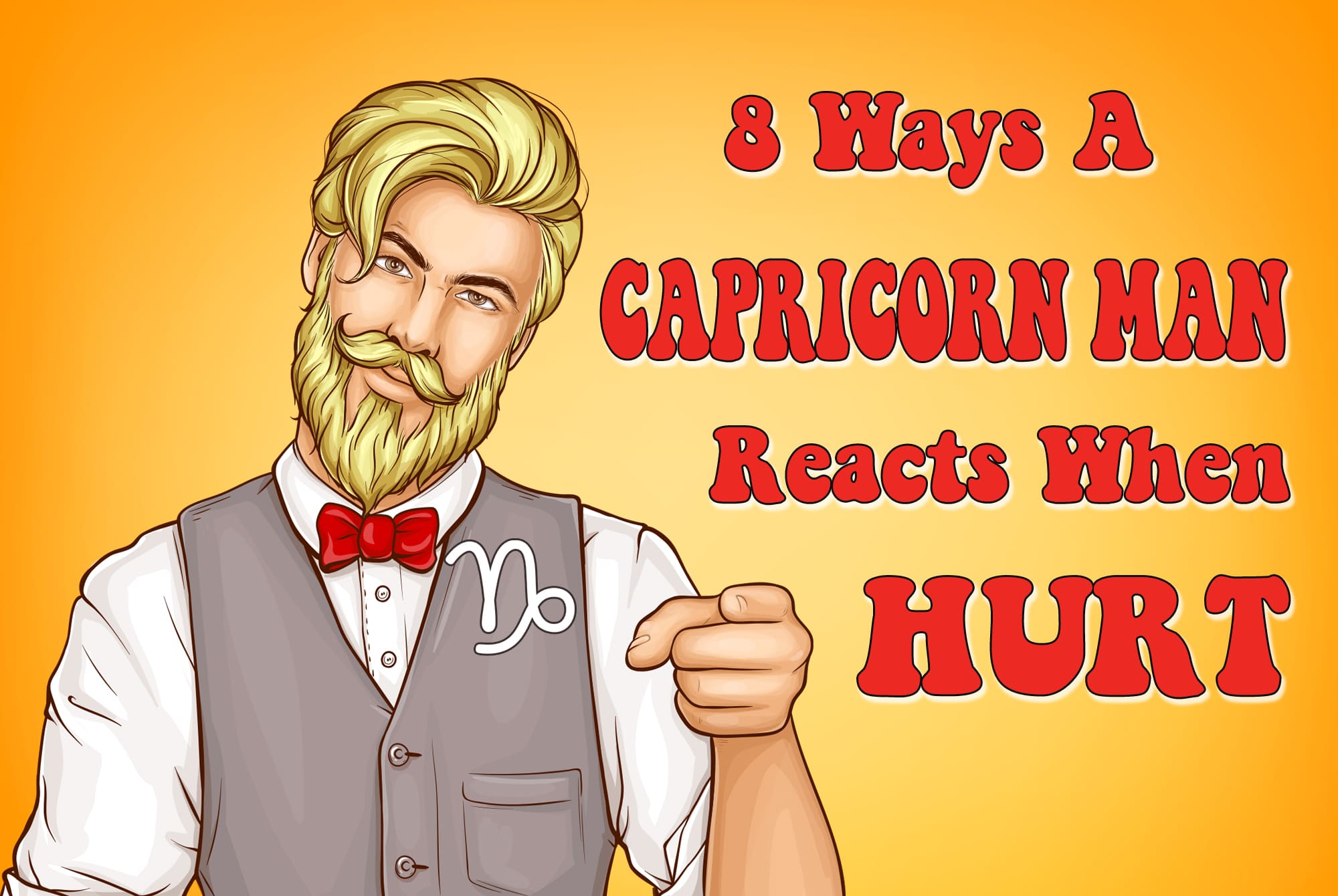 Capricorn Men in Pain: How They Hide Their Hurt and What You Can Do About It