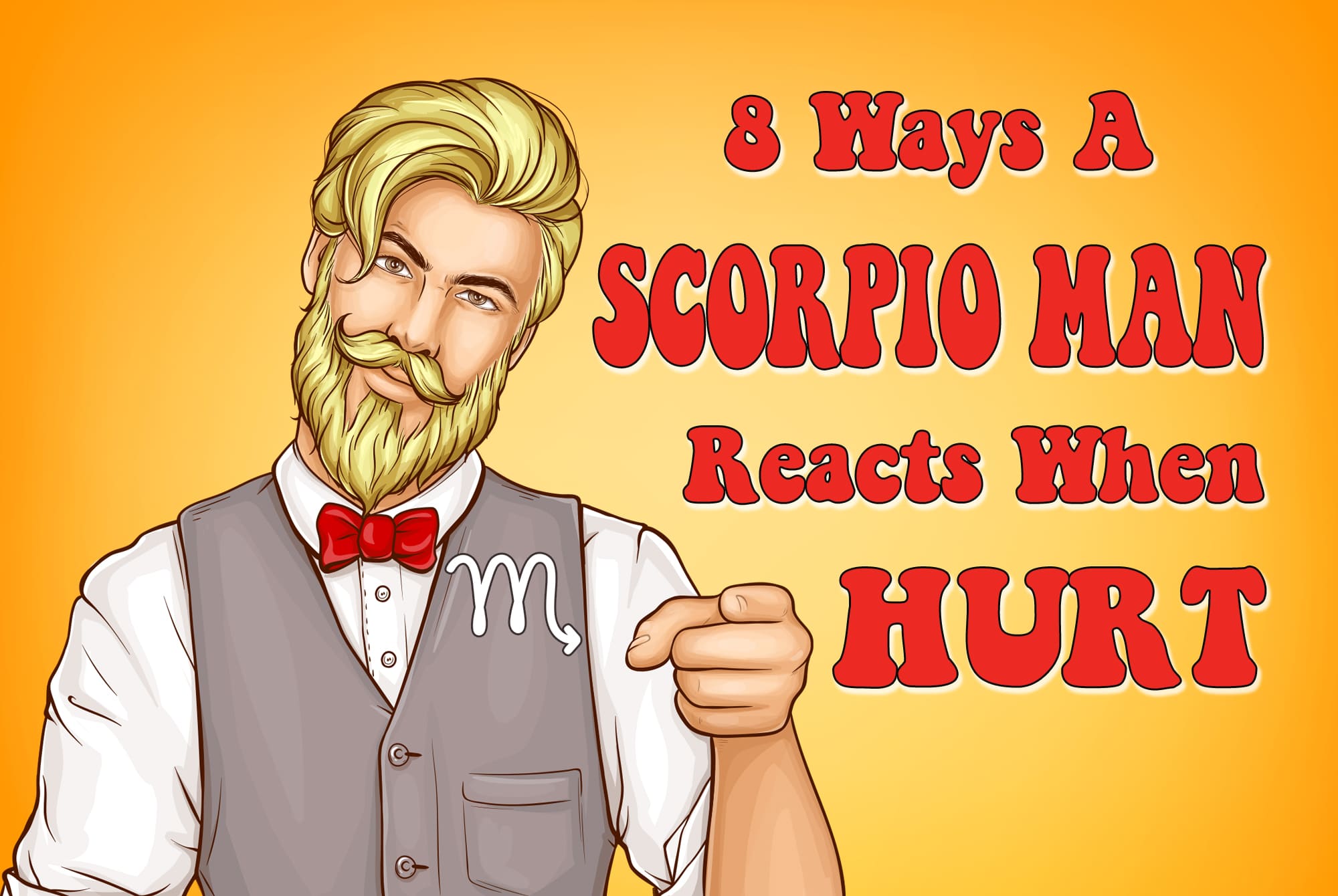 When A Scorpio Man Is Hurt: Understanding His Silent Struggle