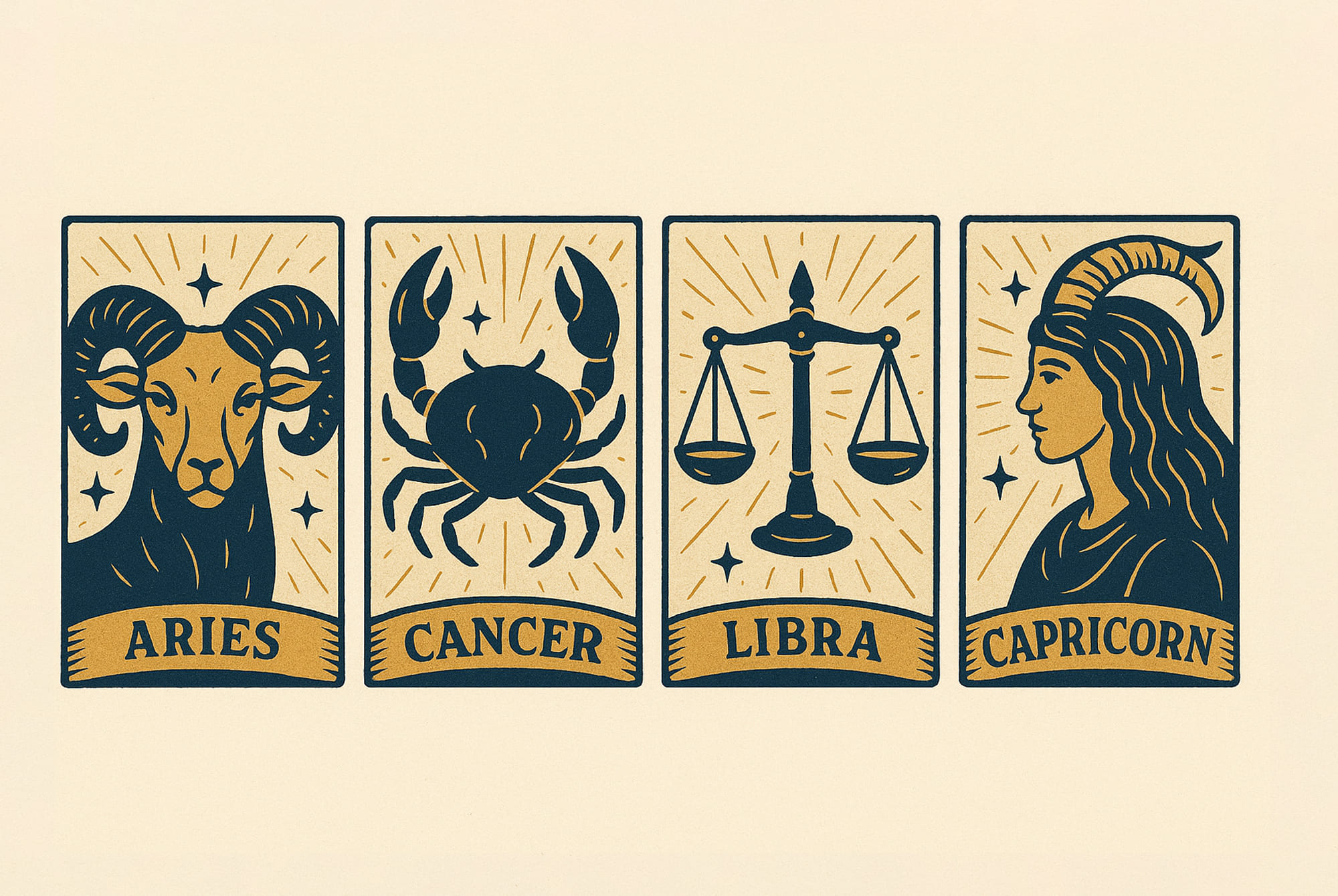 Relationship Challenges of Cardinal Signs: A Guide for Aries, Cancer, Libra, and Capricorn