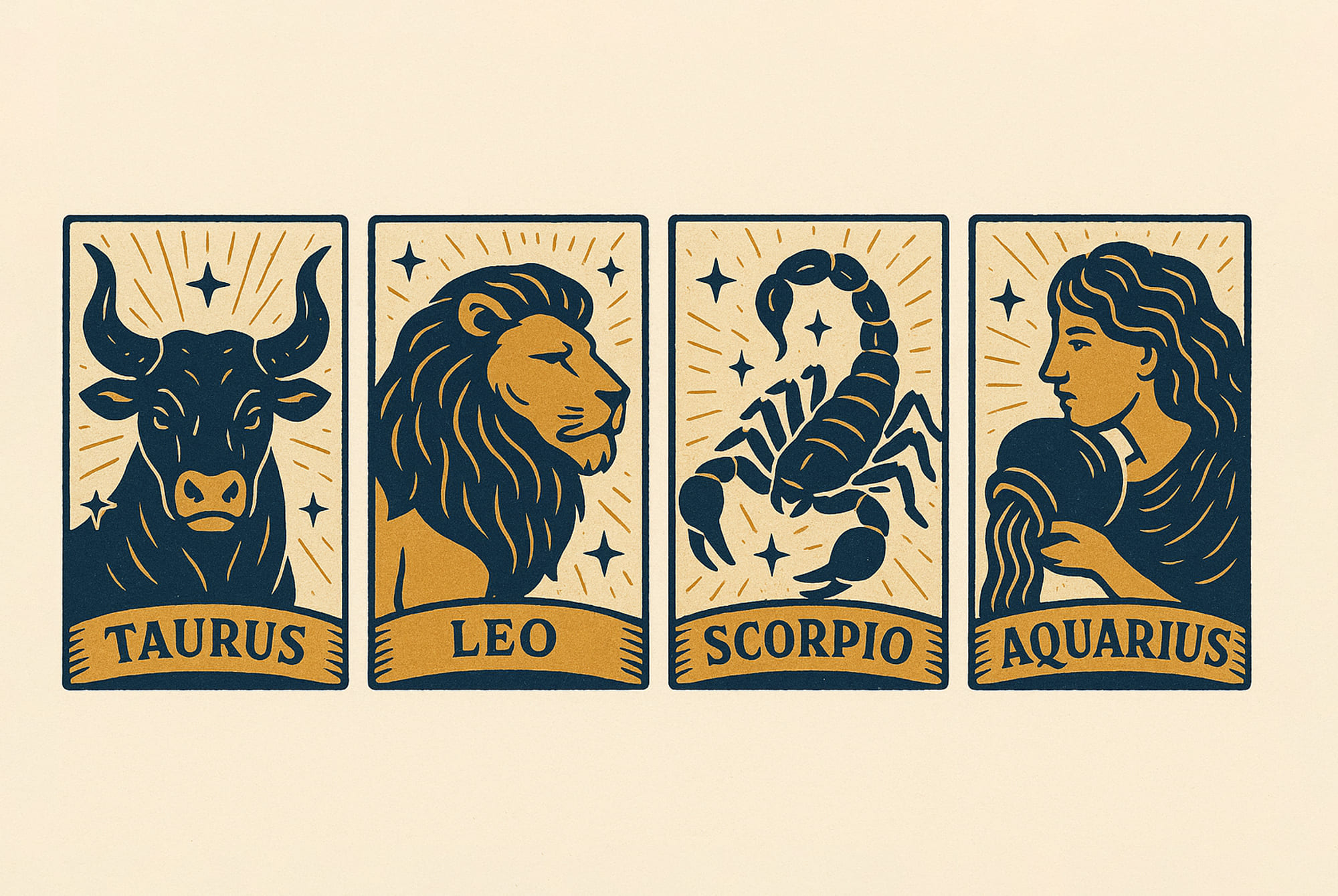 Relationship Challenges of Fixed Signs: A Guide for Taurus, Leo, Scorpio, and Aquarius