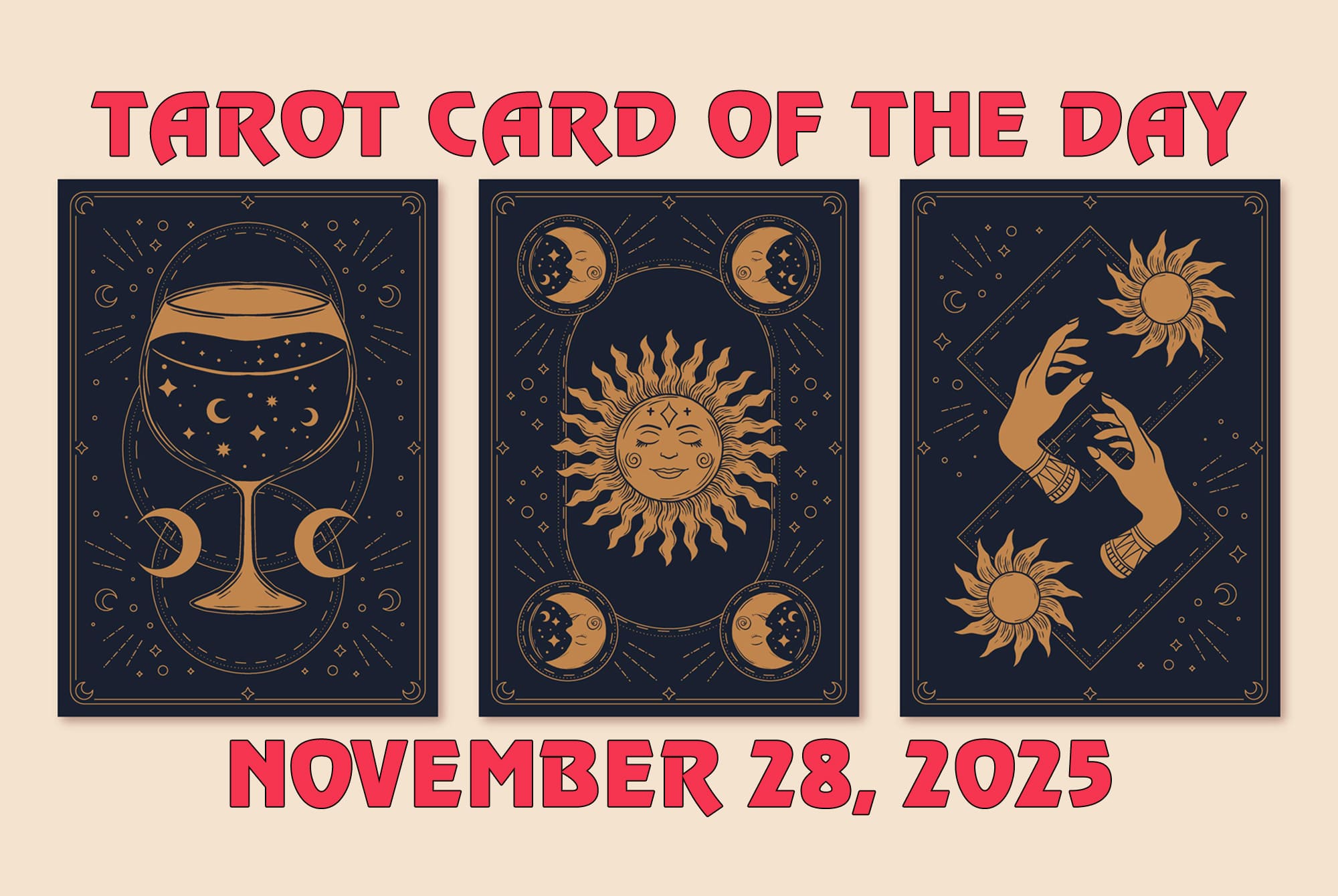Tarot Card of the Day For Everyone: November 28, 2025 – The Fool’s New Beginning