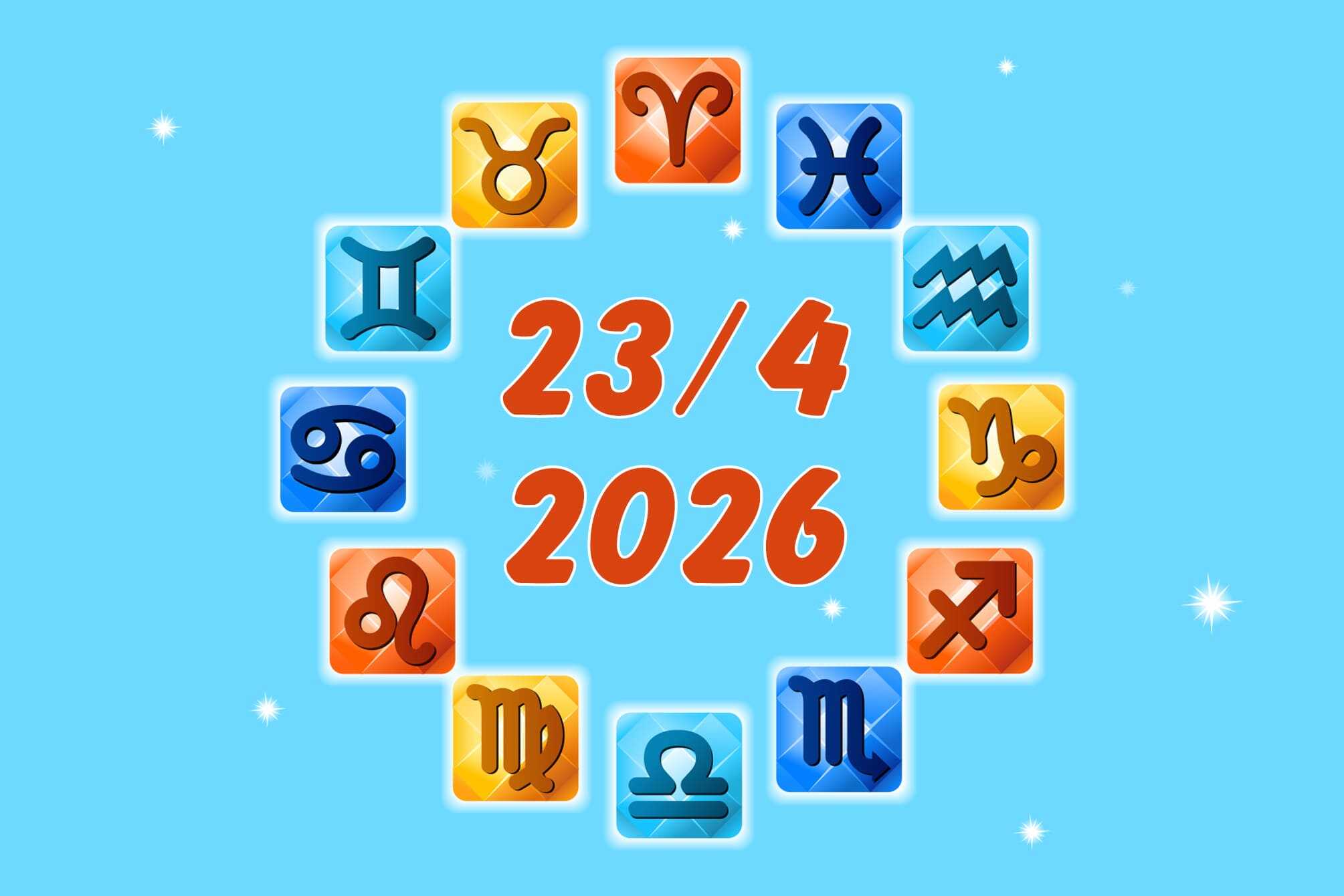 Free Daily Horoscope For 12 Zodiac Signs: on April 23, 2026