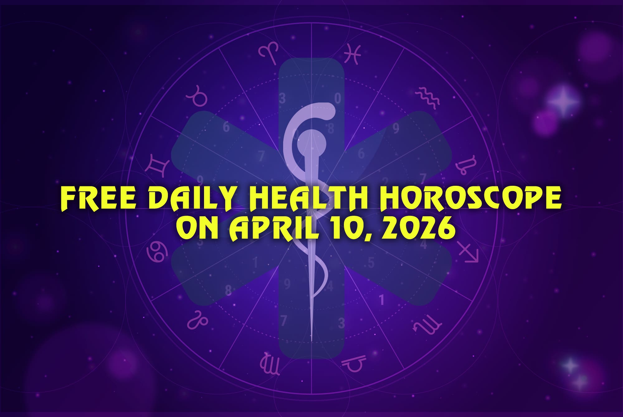 Your Daily Health Horoscope on April 10, 2026: The Pisces Moon & Venus-Mercury Grace