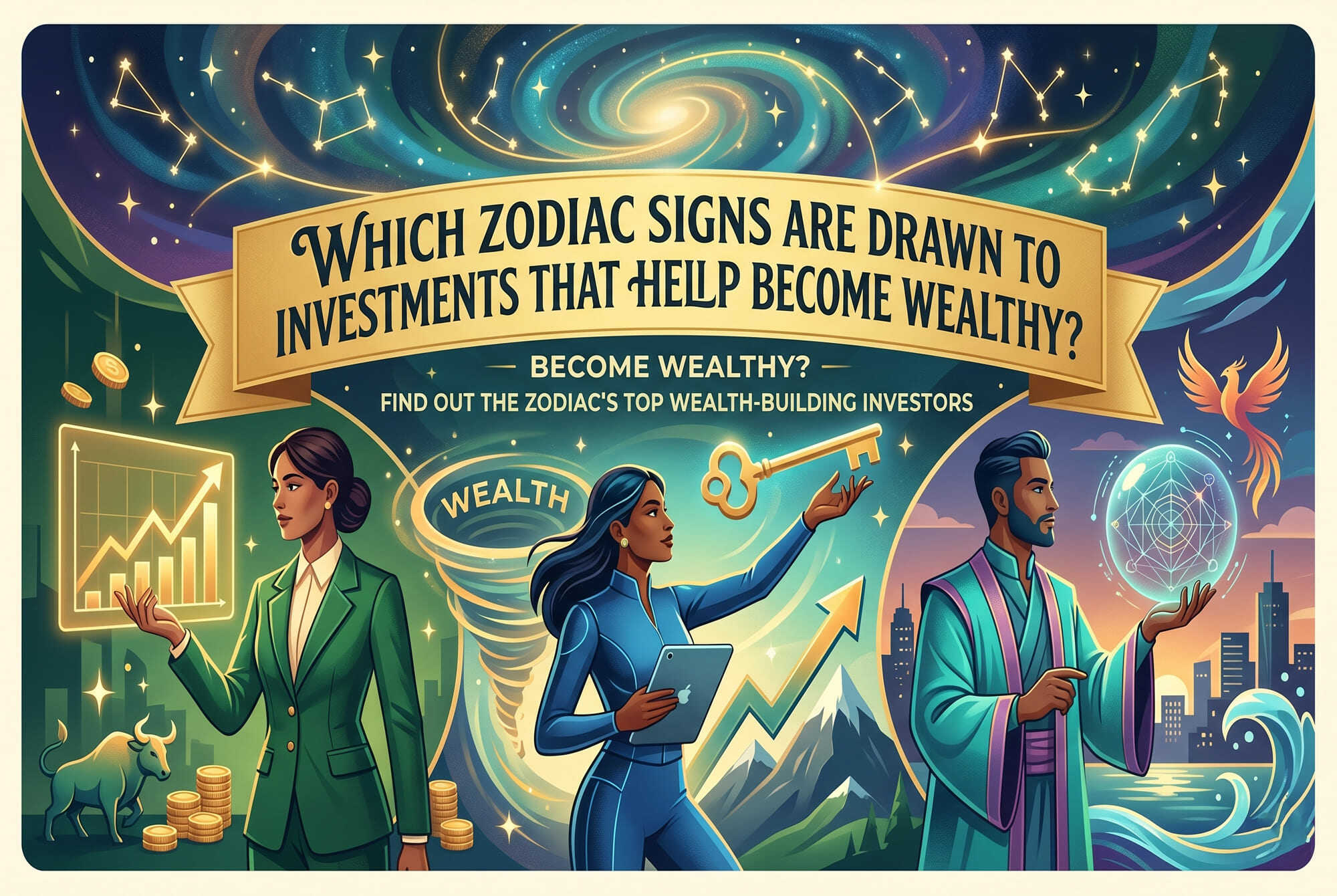 Which Zodiac Signs Are Drawn to Investments That Help Them Become Wealthy?