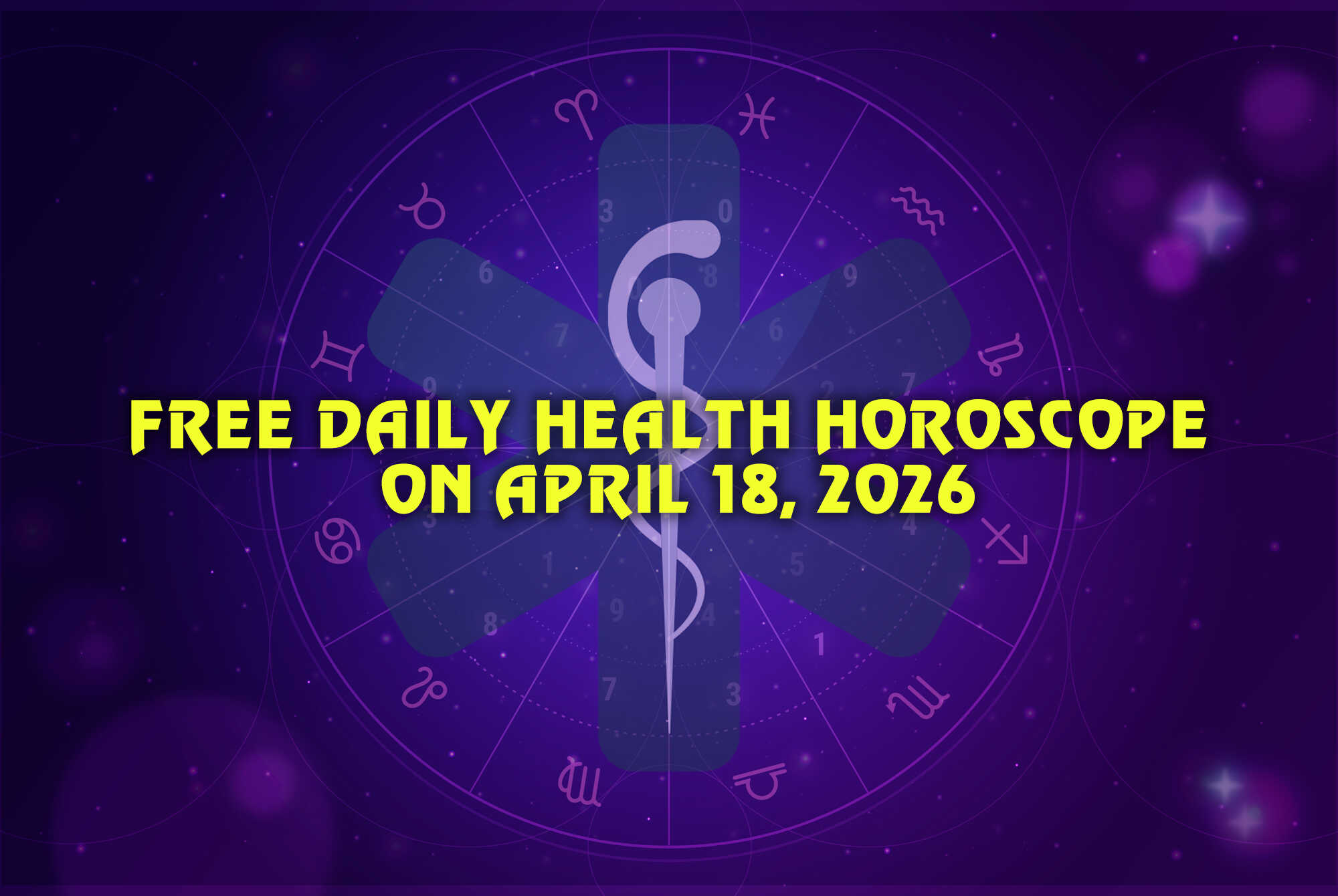 Your Daily Health Horoscope on April 18, 2026: The Scorpio Moon & Sun-Uranus Surprise