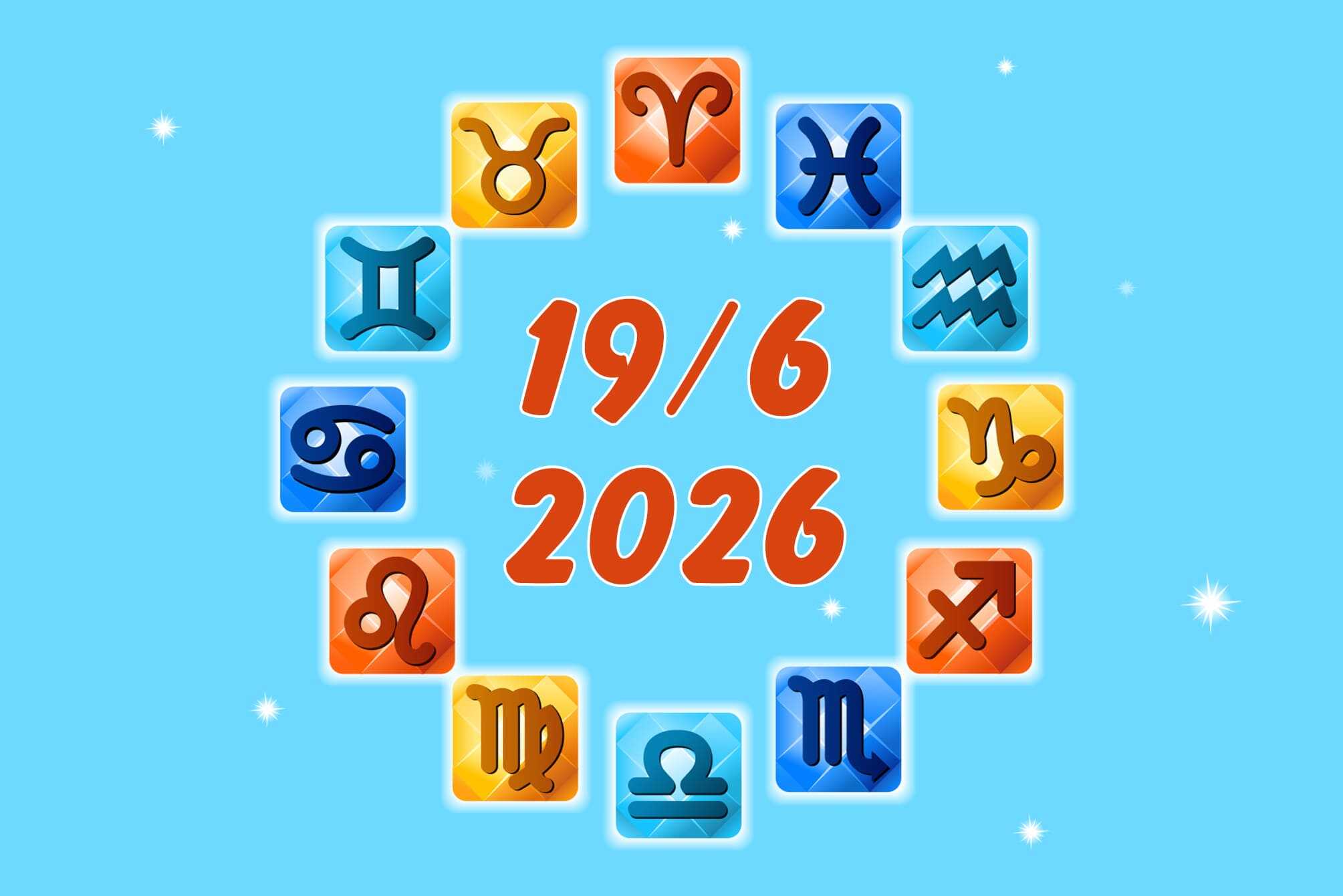 Free Daily Horoscope For 12 Zodiac Signs: on June 19, 2026