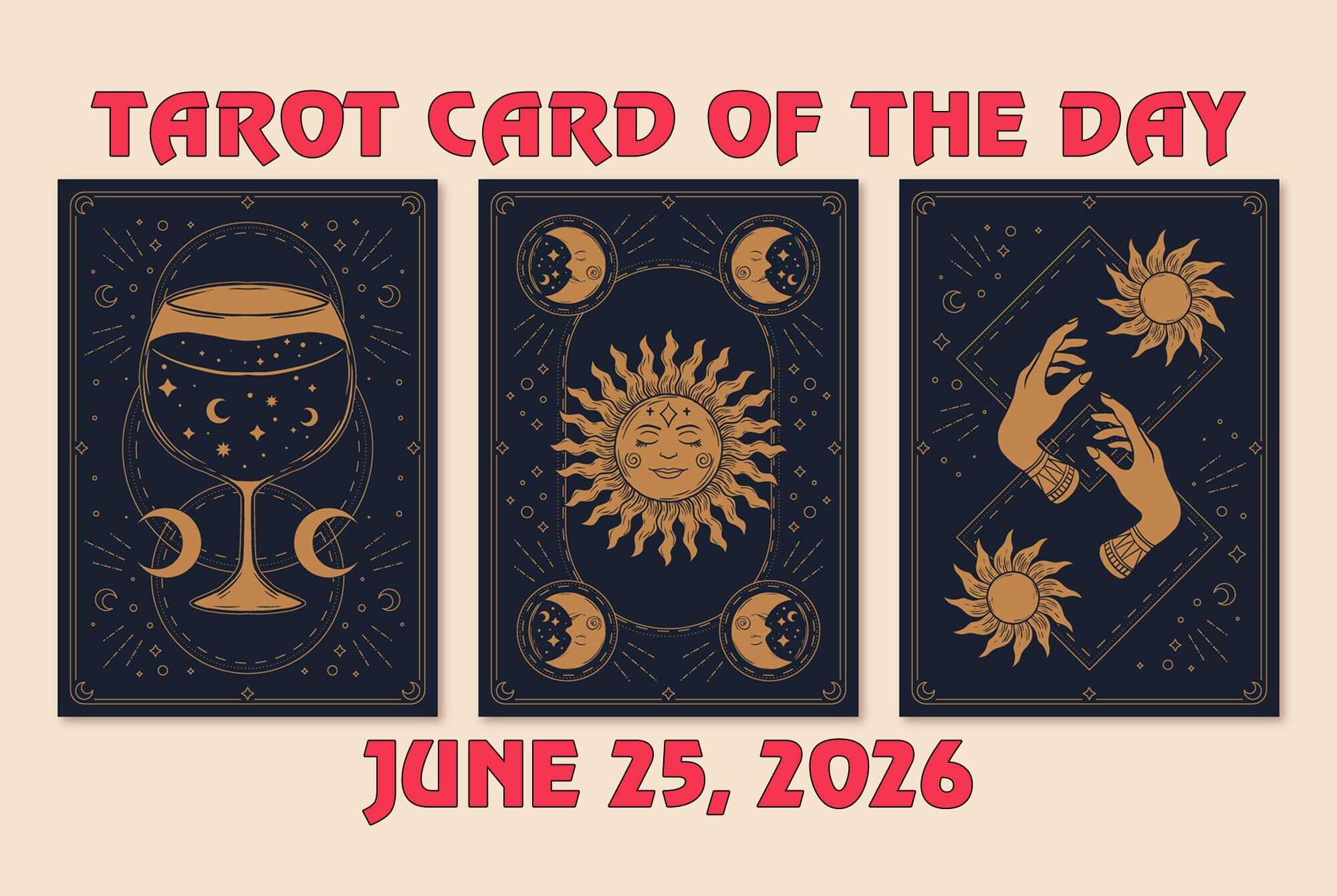 Tarot Card of the Day: June 25, 2026 – The Four of Wands