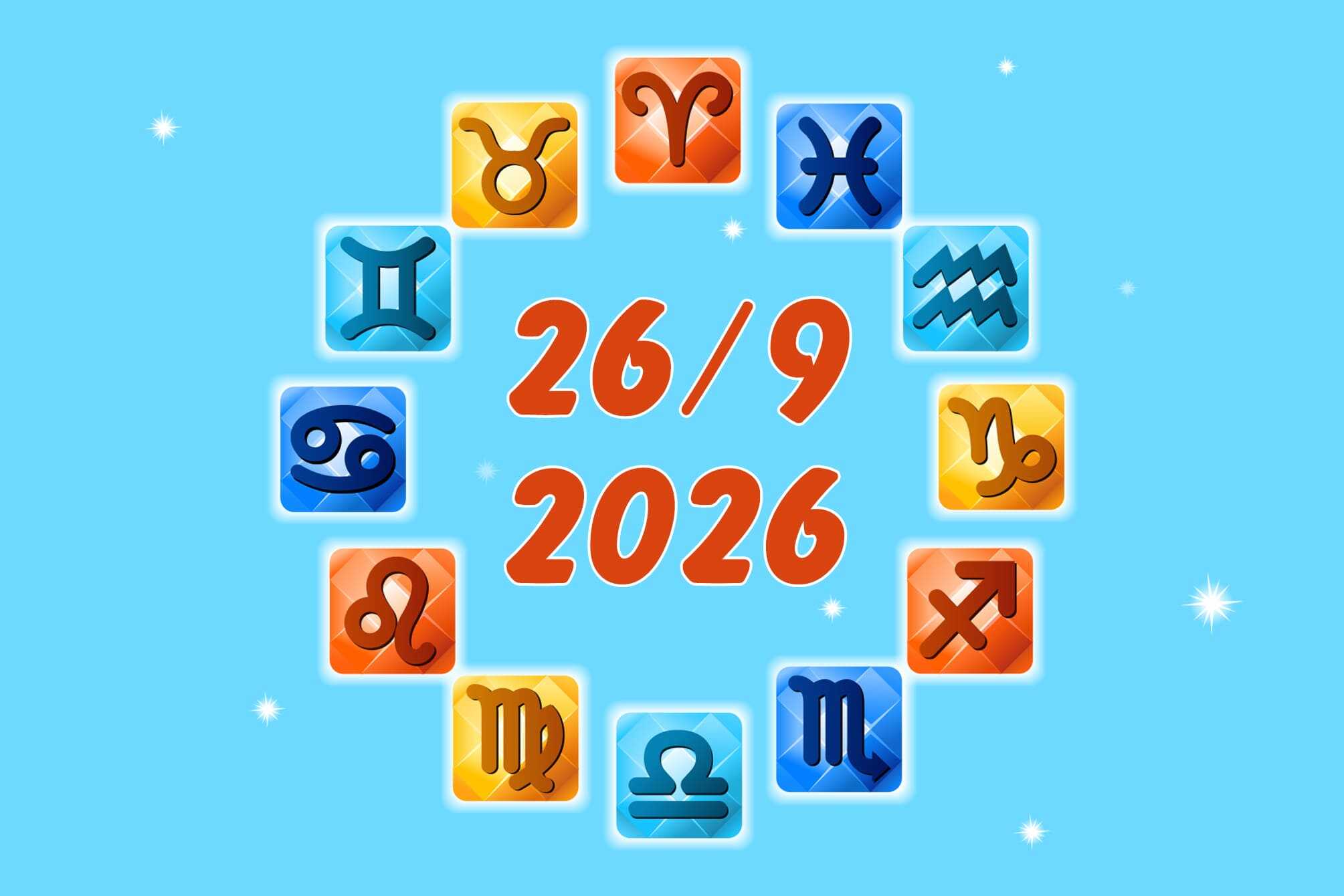 Free Daily Horoscope For 12 Zodiac Signs: on September 26, 2026