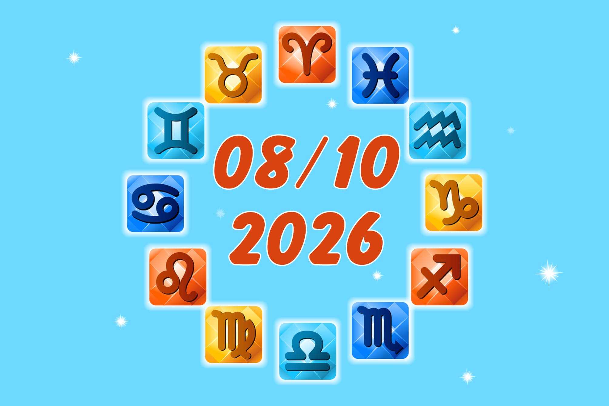 Free Daily Horoscope For 12 Zodiac Signs: on October 08, 2026