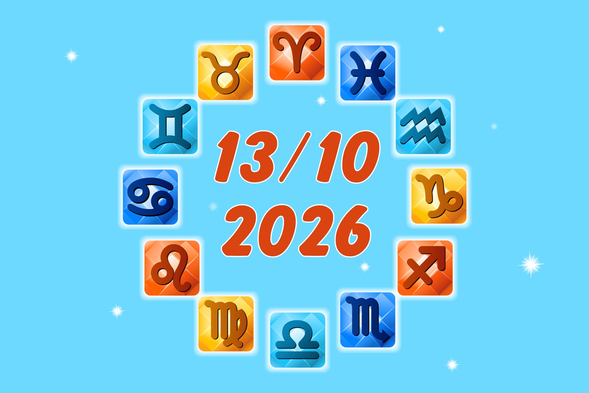 Free Daily Horoscope For 12 Zodiac Signs: on October 13, 2026