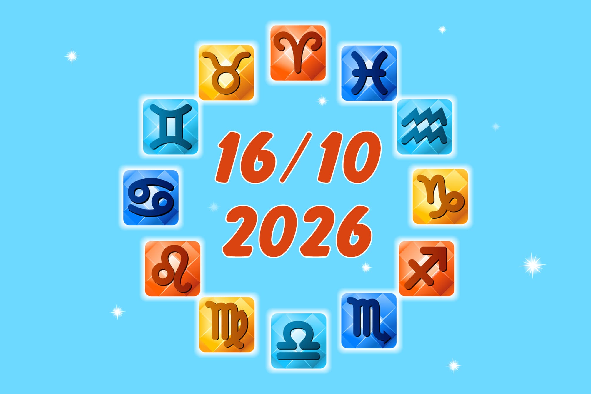Free Daily Horoscope For 12 Zodiac Signs: on October 16, 2026