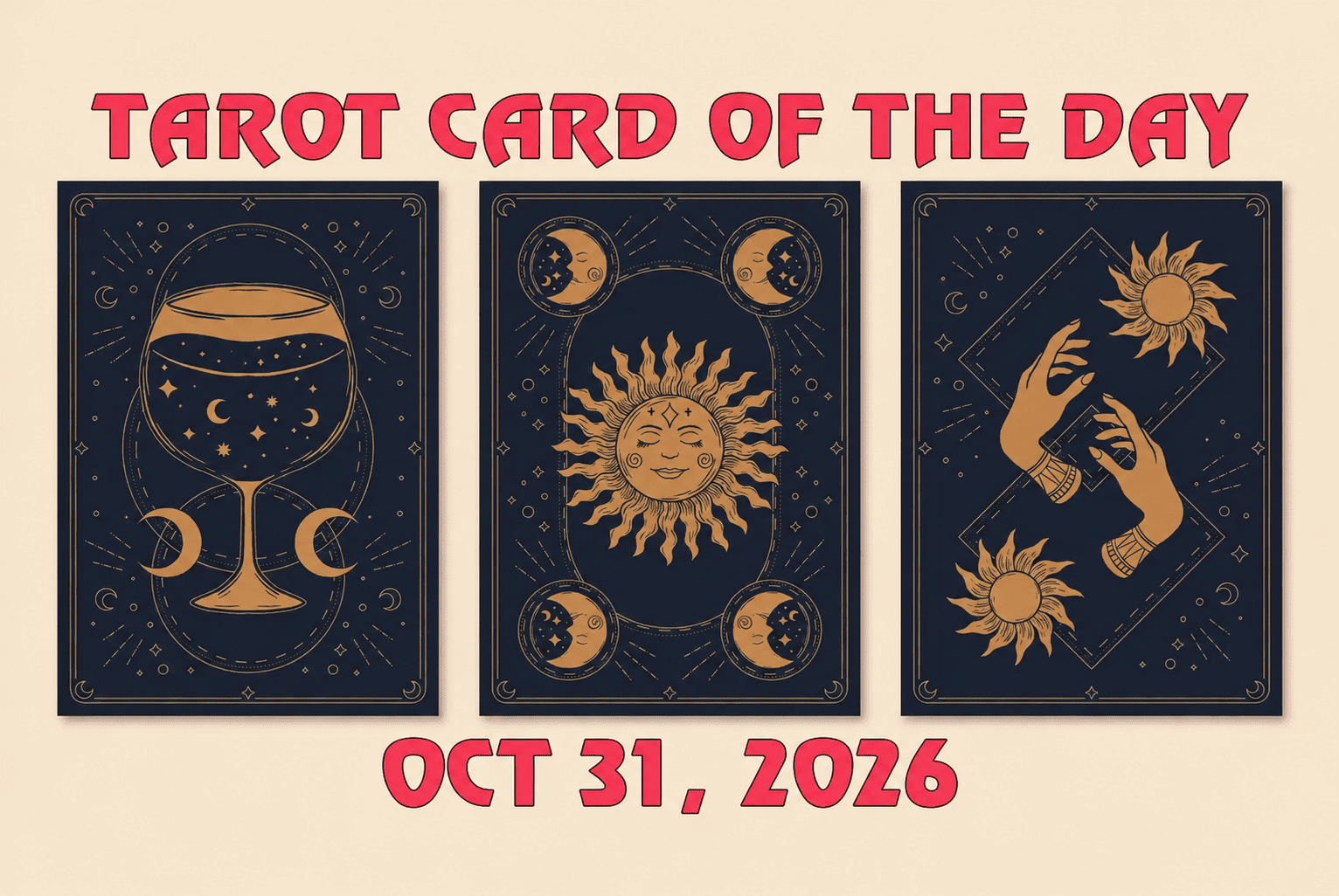 Tarot Card of the Day : October 31, 2026 – Six of Cups — The Return to the Garden of Childhood